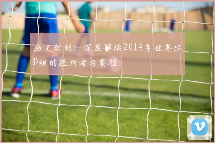 历史时刻：深度解读2014年世界杯D组的胜利者与赛程